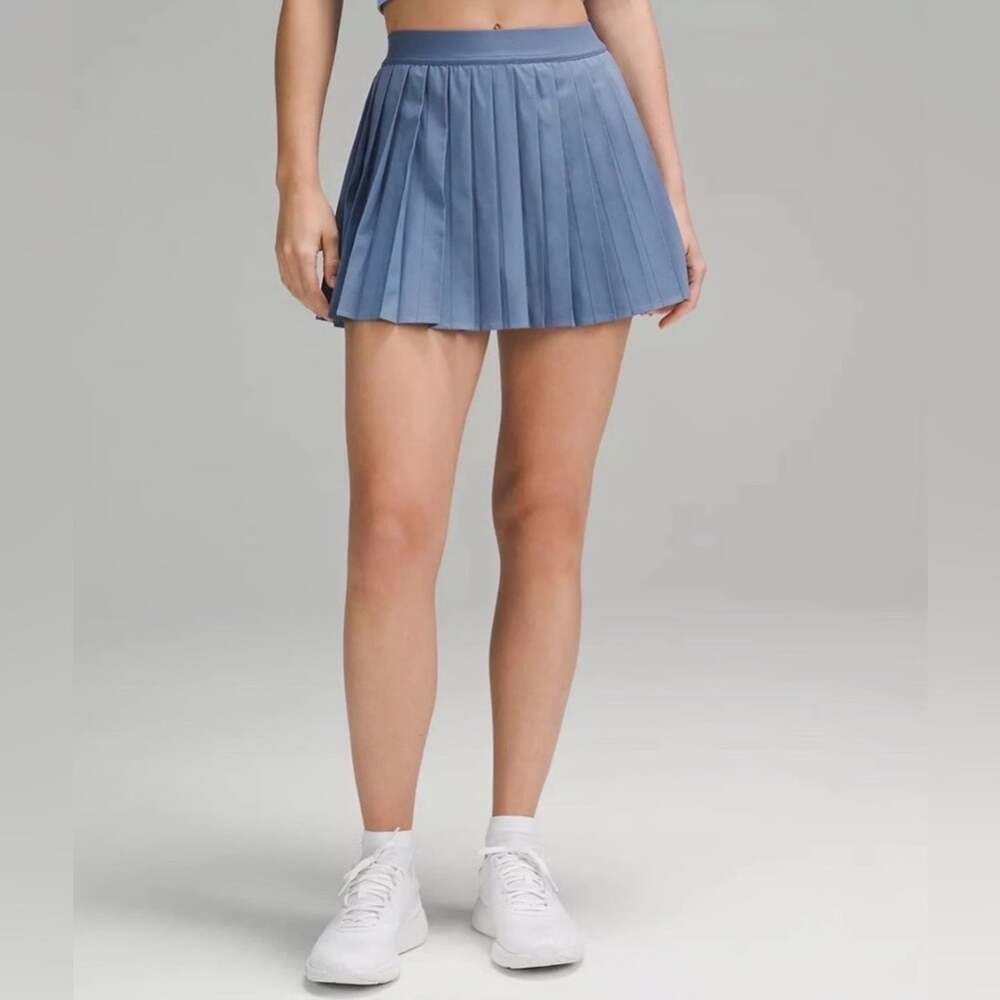 Lululemon Women’s High-Rise Pleated Tennis Skirt Skort in Oasis Blue Size 10